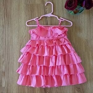 Old Navy pink baby dress 12-18 month Cute Baby Girl Gift Babyshower Cotton Chris